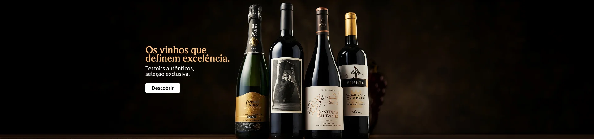 Os vinhos que definem excelência